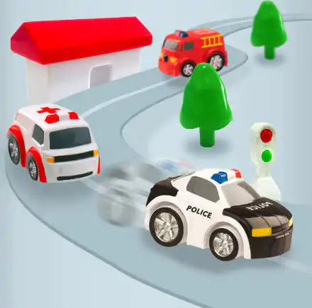 🚗 Manual Car Adventure Track Toy