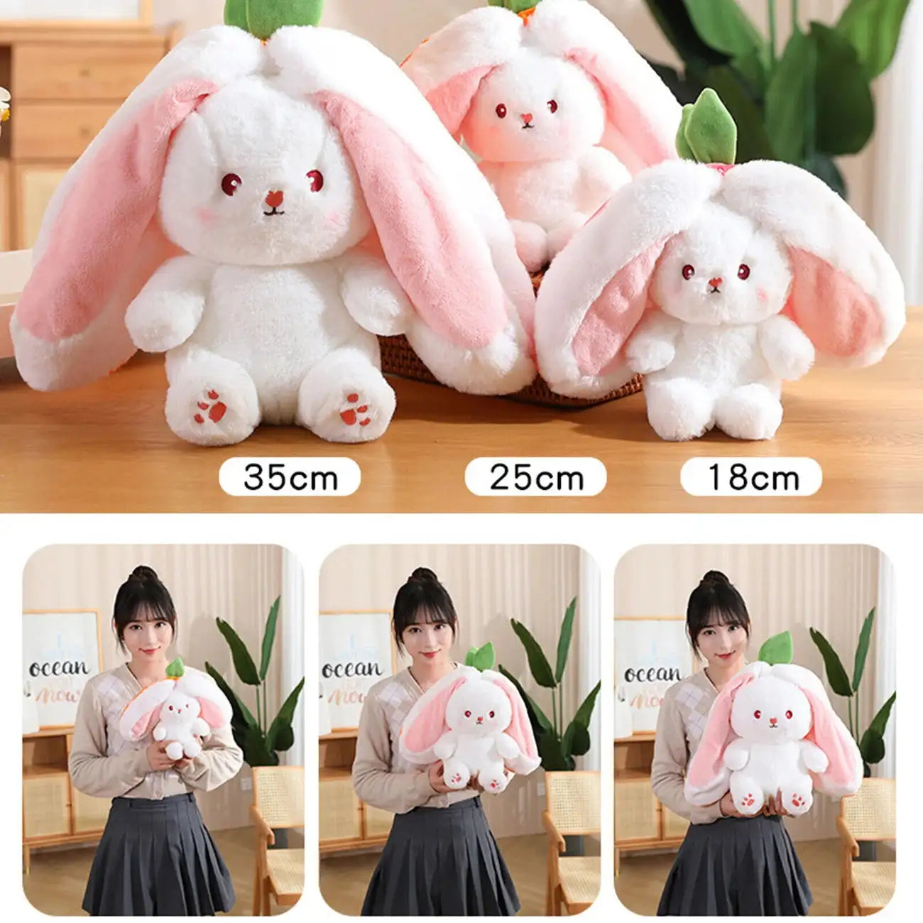 Rabbit Fruit Dolls
