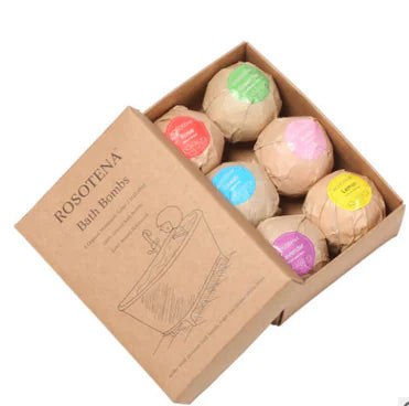 Bath Bombs for Exfoliating and Whitening Skin