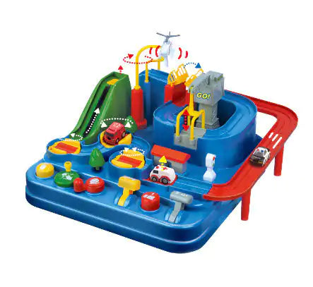 🚗 Manual Car Adventure Track Toy
